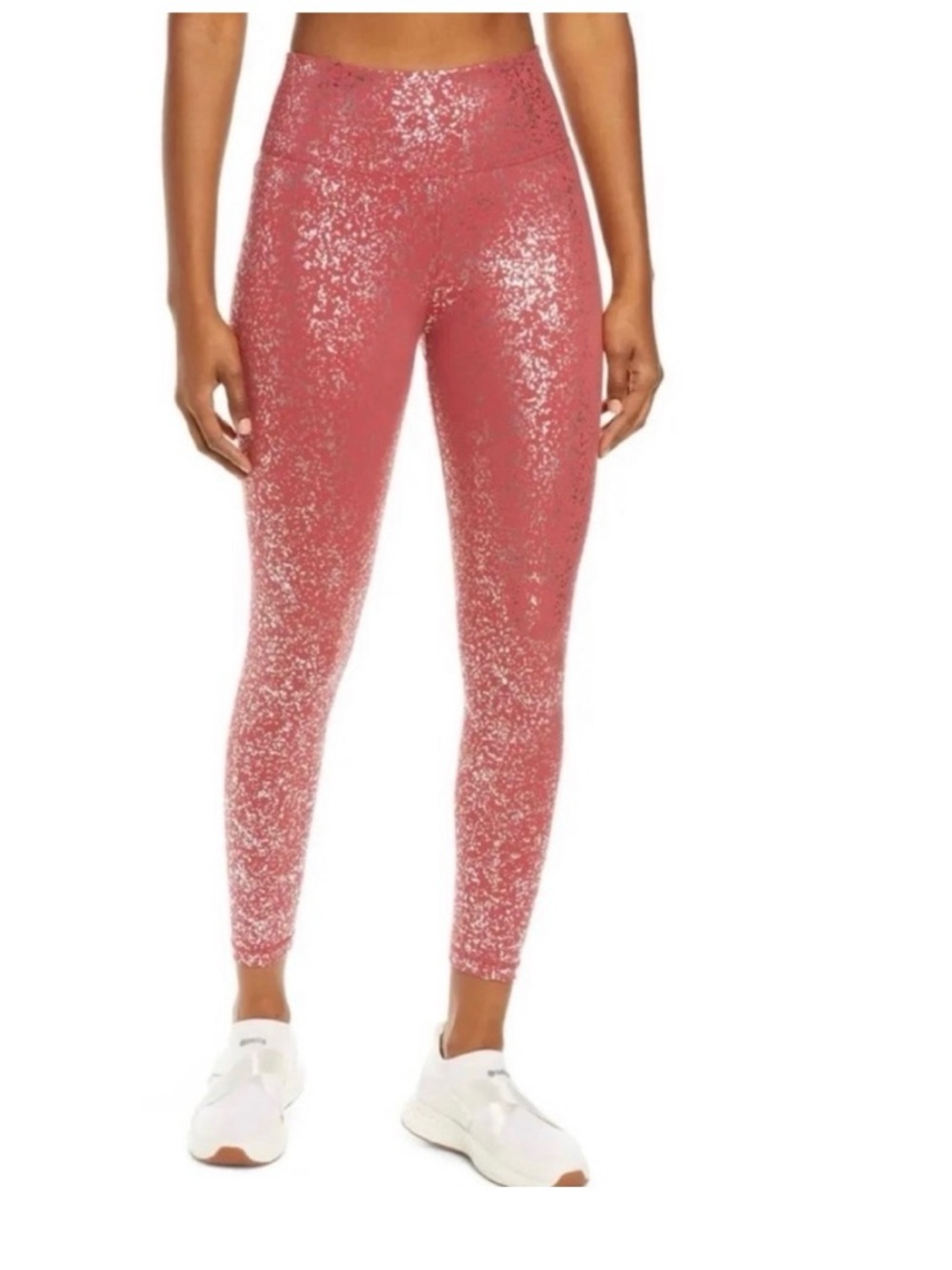 Sweaty Betty Rose Metallic Glitter Leggings